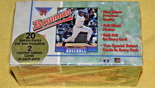 1994 BOWMAN BASEBALL 2O CT. JUMBO PACK BOX, FACTORY SEALED