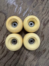 NOS Generic Old School vintage 80  s skateboard wheels with bearings