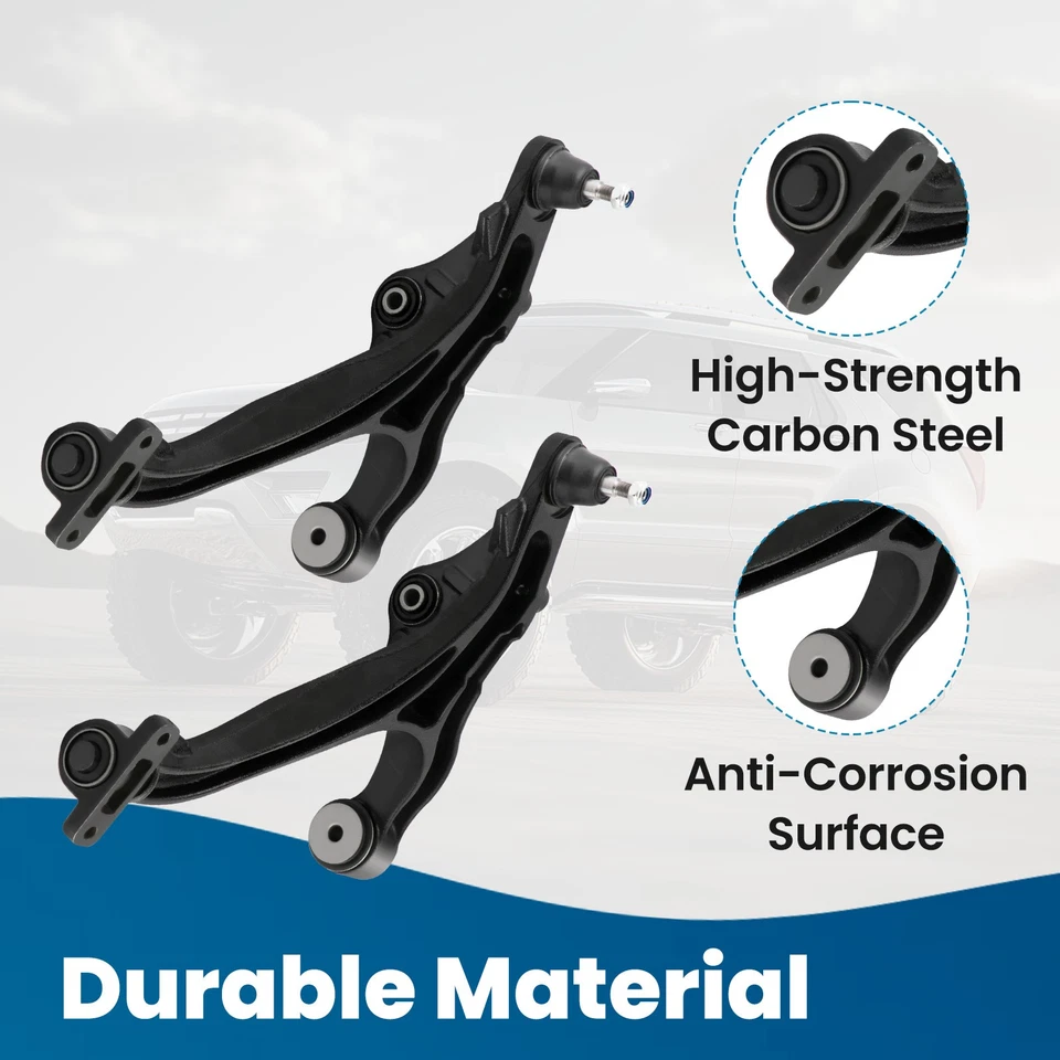 14PCS Front Control Arms Ball Joints For 2005-2010 Jeep Commander Grand Cherokee - Imagen 2 de 4