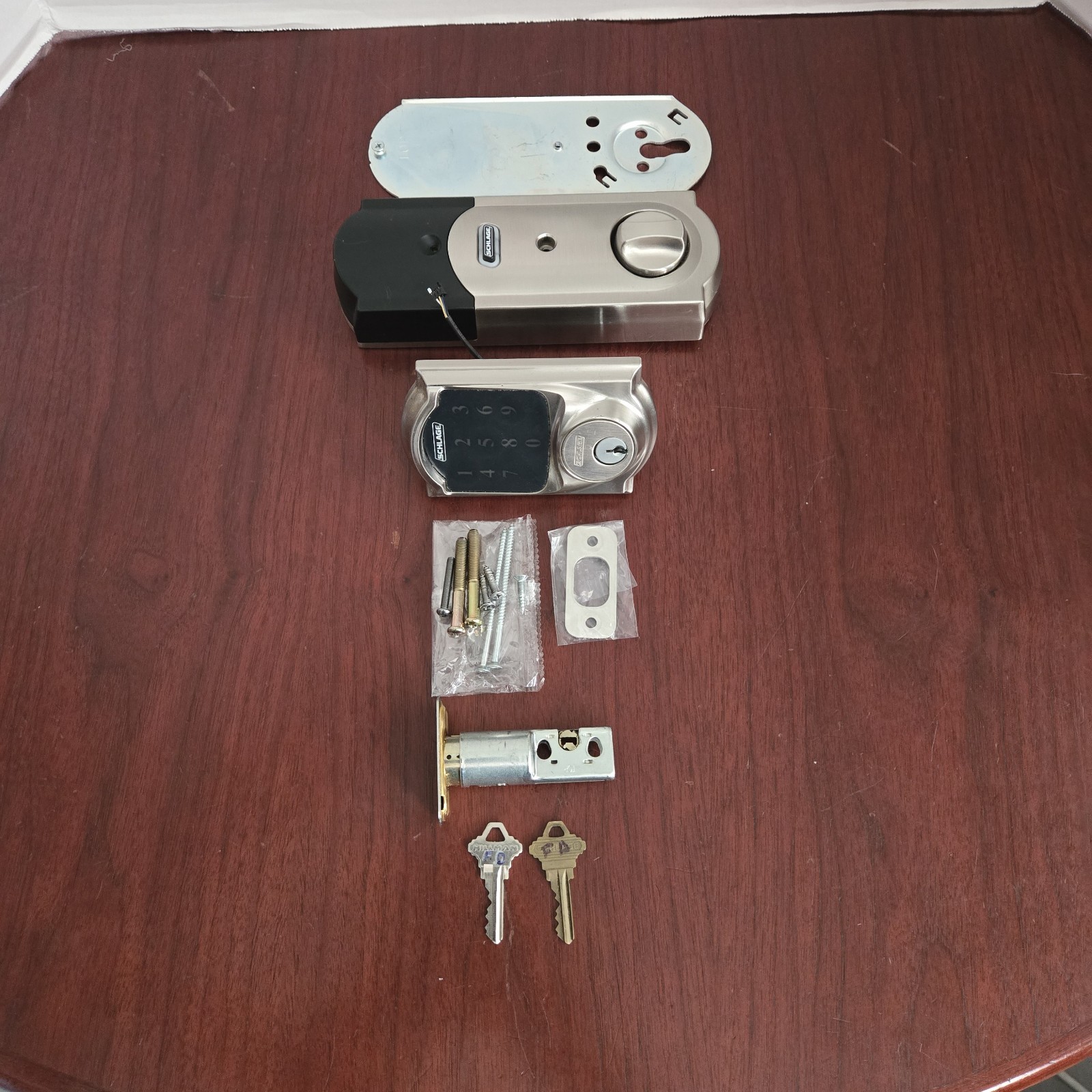 SCHLAGE BE469 SCHLAGE Connect Smart Deadbolt (SEE PHOTOS)