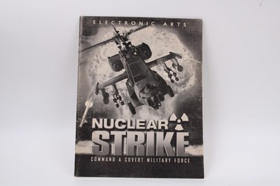 ELECTRONIC ARTS NUCLEAR STRIKE pc video game MANUAL ONLY / FOR PC COMPUTER