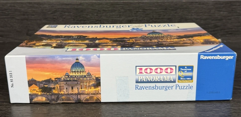 Ravensburger Jigsaw Puzzle 1000 Panorama - Roman Radiance (2014) / Complete! - Image 3 of 4