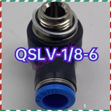 QSLV-1/8-6 10PCS NEW Festo L quick insert threaded joint QSLV-1/8-6 153087 LM ##