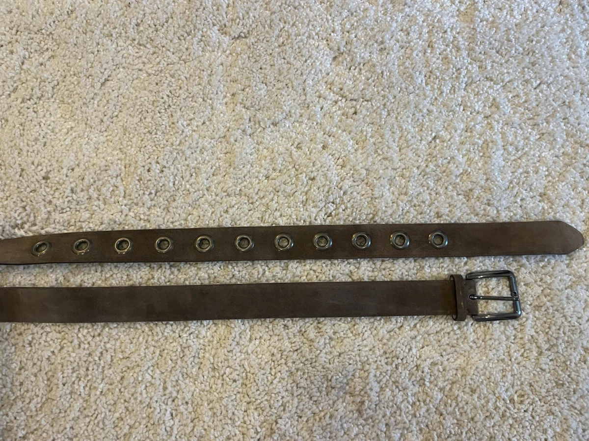 3117 Double Hole Grommets Canvas Web Belt, Purple | M (32\