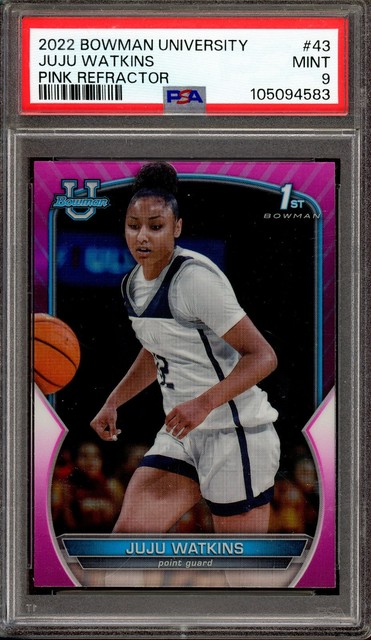 JuJu Watkins 2022 Bowman Bowman University Chrome Pink