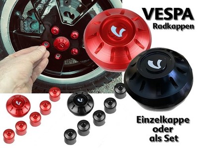 VESPA Radnabenabdeckung - Radkappe - GTS LX Primavera Sprint ET usw.