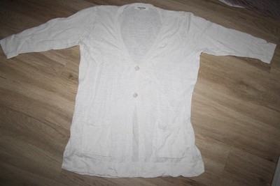 Sommer Strickjacke Leinenjacke Nice Things Gr.XL 3/4 Arm