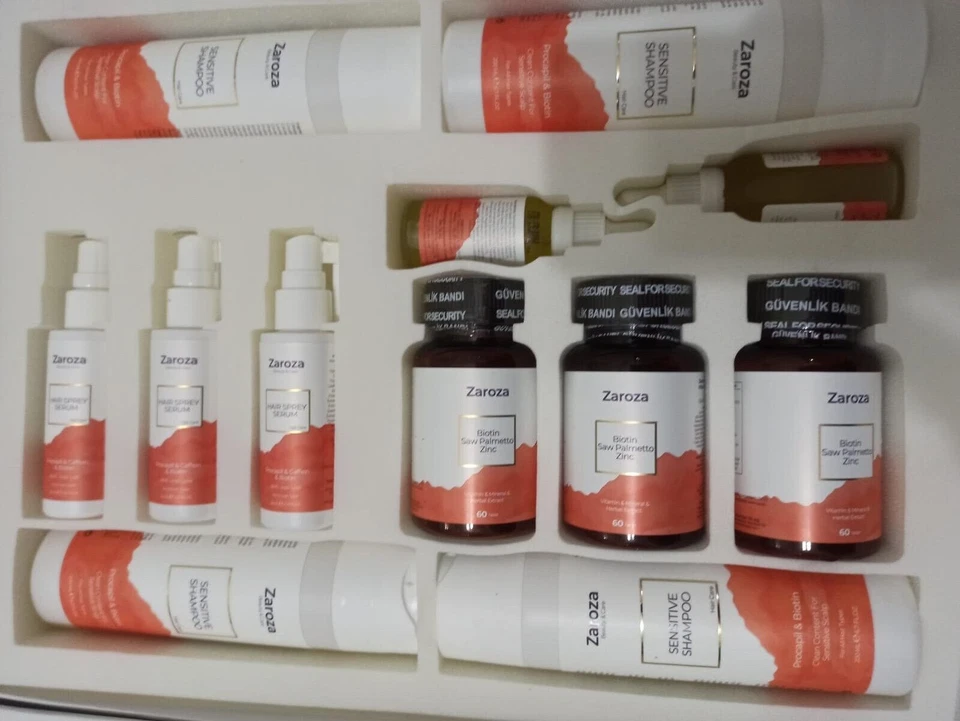 Zaroza Set de Cuidado Capilar 6 Meses Después del Trasplante Capilar Set (NUEVO PRODUCTO) Foto 2 de 2