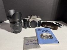 Canon EOS Elan II E 35mm SLR Film Camera With Tamron Aspherical LD 28-300mm