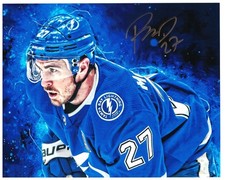 Ryan McDonagh Signed Autographed 8 x 10 Photo Tampa Bay Lightning D