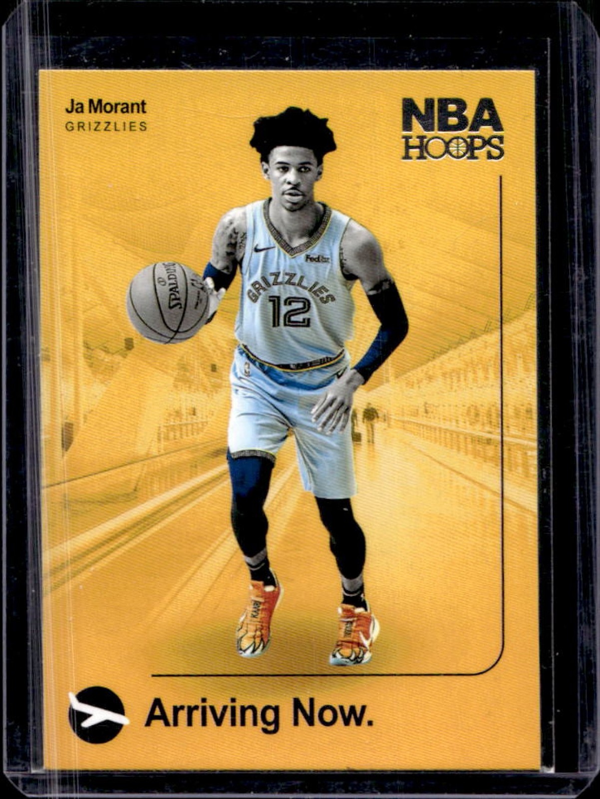 2019-20 Panini Hoops Ja Morant Arriving Now Rookie RC #12 Grizzlies