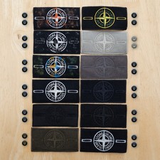 Authentic Stone Island Badge Patches with buttons  SAME DAY DISPATCH  