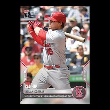 Nolan Gorman - 2022 MLB Topps Now Card 218 - Print Run: 1204 St. Louis Cardinals
