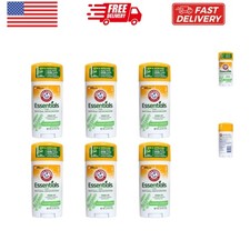 Essentials Natural Deodorant, Fresh, 2.5 Oz Pack of 6