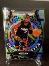 2024-25 Prizm Black Kaleidoscopic Silver (holo) - Dwyane Wade. NBA Legend!