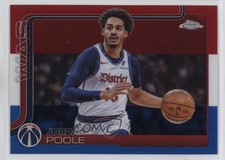 2025-26 Topps Chrome Red White & Blue Refractor Jordan Poole #207 1rv7