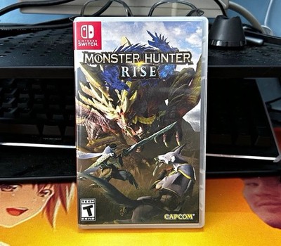 Capcom Monster Hunter Rise (Nintendo Switch) NTSC-U/C 2021 TESTED + WORKING