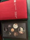 1987 Prestige RCM Royal Canadian Mint Proof 7-Coin Set Silver Dollar w/ COA