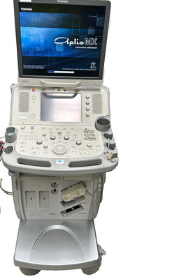 Toshiba Aplio MX Model SSA-780 Ultraschallgerät mit 1 Sonde ultrasound system