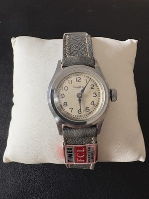RARE RUNNING 1949 Timex Cub Scout FCL Watch - USA Made Possibly Unworn Condition