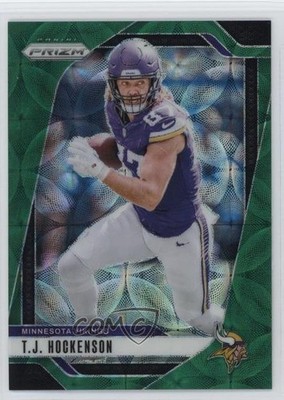 2024 Panini Prizm Green Scope Prizm 37/75 TJ Hockenson #188 14md