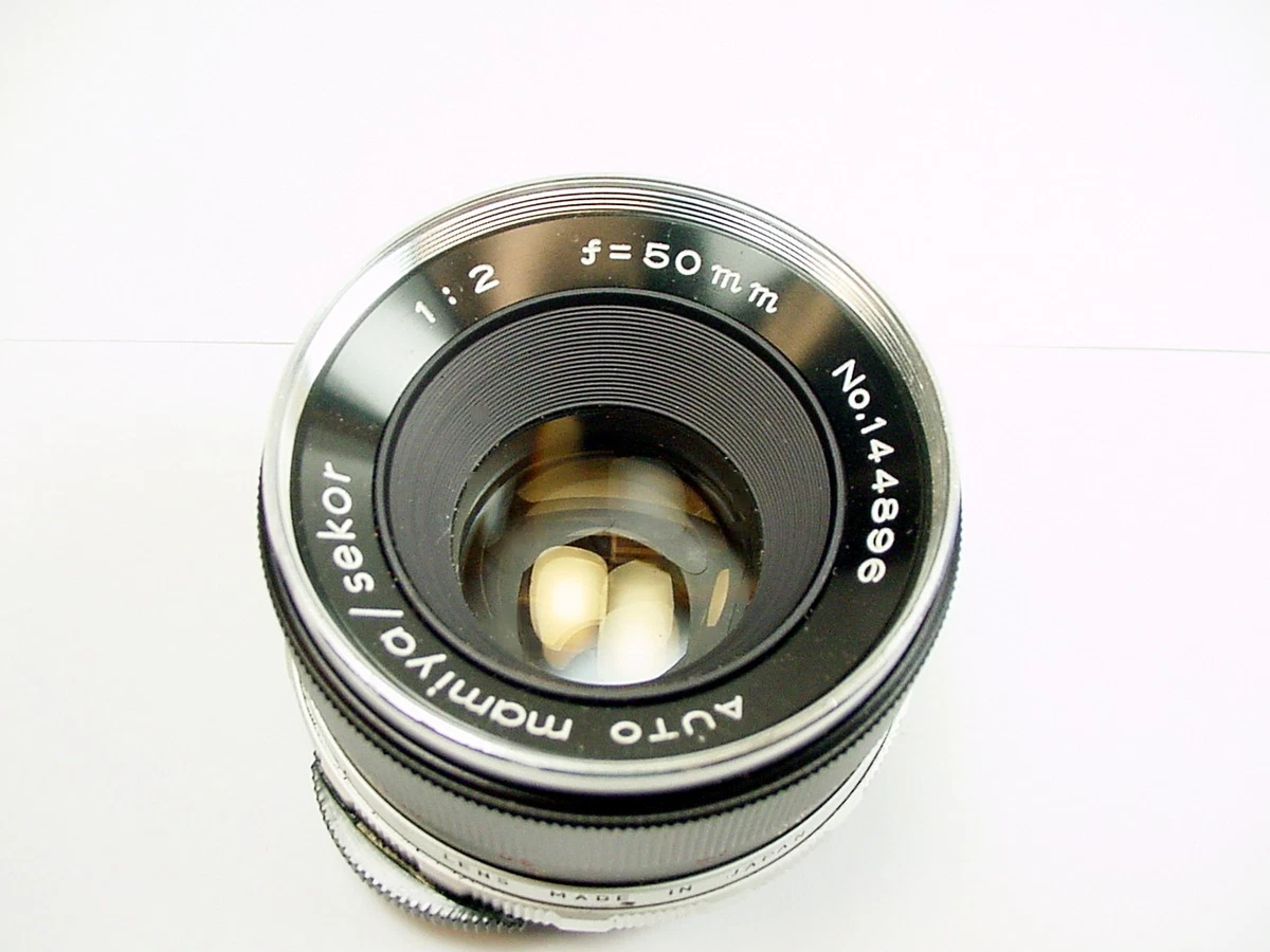 Mamiya f/2 Camera Lenses 50mm Focal for sale - eBay