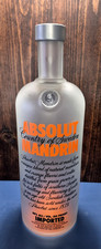 Absolut Vodka 20” HUGE Rare 2000s Store Promo Bottle, Frosted Glass, Swedish 