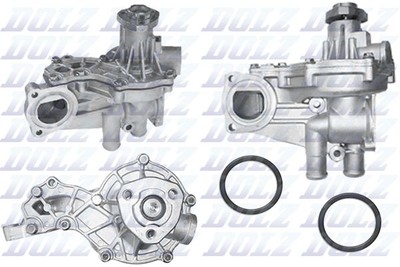 Dolz A161RS Wasserpumpe, Motorkühlung Wasserpumpe für AUDI FORD SEAT VW