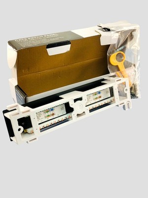 New W Box 0E-C9912V CAT6 12 port Vertical Patch Panel