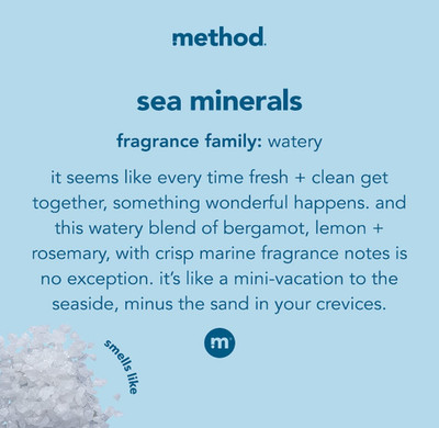 Method Foaming Hand Soap, Sea Minerals, 10 oz Bottle Biodegradable, Cruelty-Free