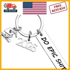 Personalized 2026 Graduation Keychain - Perfect Gift for Students and Teens