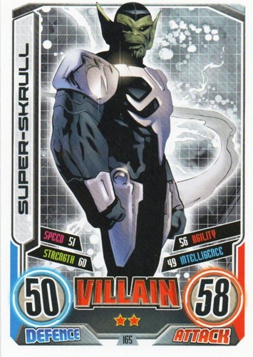 Marvel Universe Hero Attax 2012 einzelne Sammelkarten - Bild 125 von 155