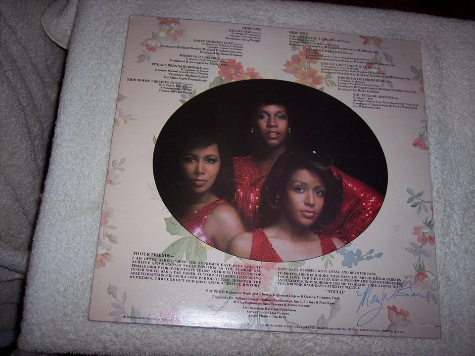 LP--THE SUPREMES--THE SUPREMES SELF TITLED  *NM VINYL*   #981 - Image 2 of 4
