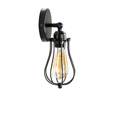 LEDSONE Modern Retro Industrial Vintage Wandleuchte Flur Wandlampe E27 Wandleuchte