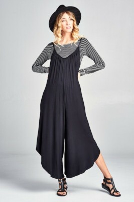 Emerald Collection Pocket Harem Jumper Black Large