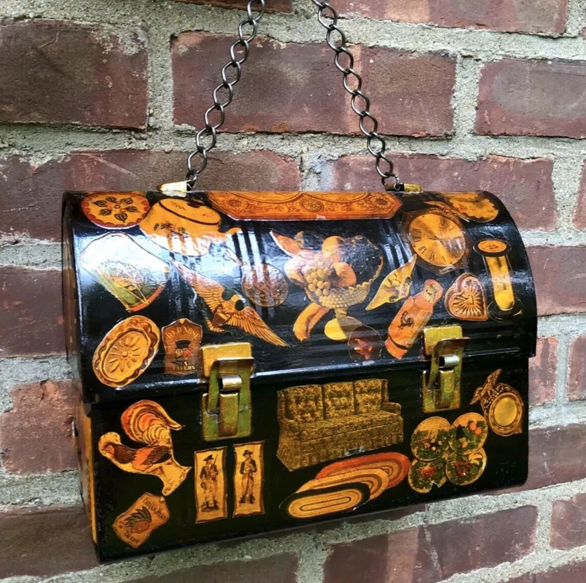 Lunch box purse sale
