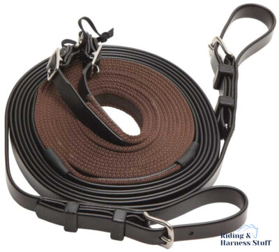 Zilco Carriage Driving Harness - S Grip Zügel für Single Pony, Cob, Full 