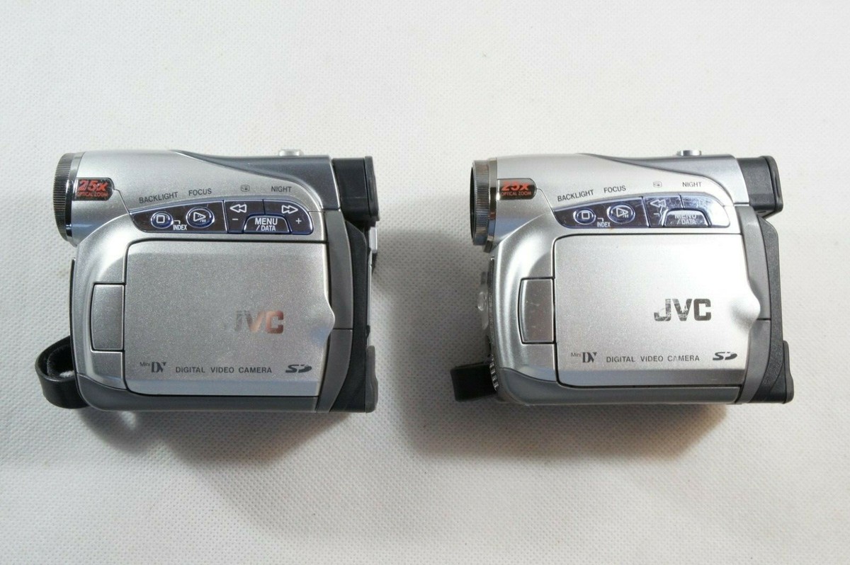 2 Pack JVC GR-D270U MiniDV Mini DV Camcorder, Fast 2-3 days