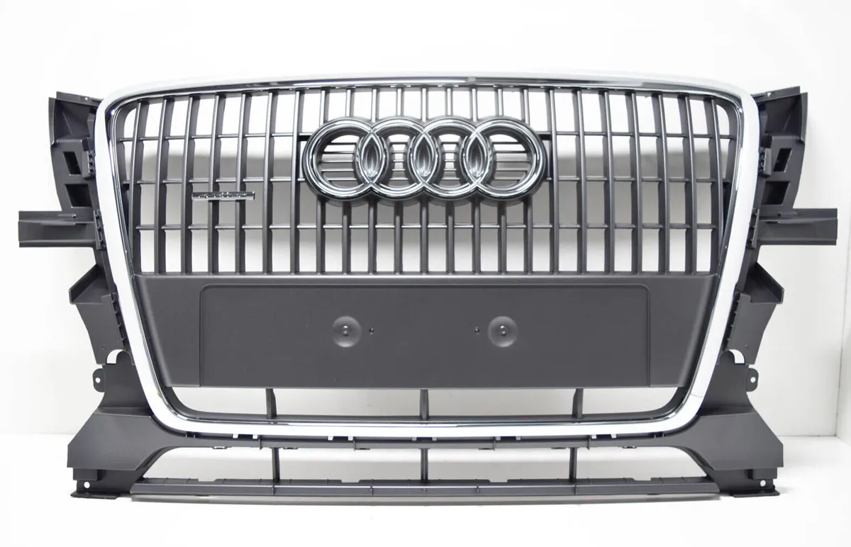 Audi Q5 09-12 stone grey radiator grille front original 8R08536511QP