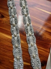 Wedding Sash/Belt   Luxurious Sash with Quality Embellishments