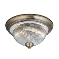 American Diner 2LT Flush Ceiling Light
