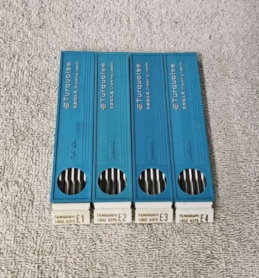  Turquoise Eagle Drawing Pencil Leads 6375  Filmograph Dozen E1 E2 E3 E4 