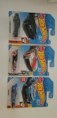 Hot Wheels Lot 3 NIB 75 DODGE CALLENGER SRT-TRACK RIPPER-SKY DOME