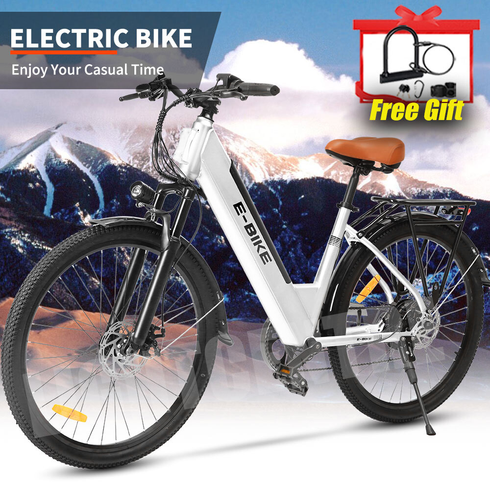 Electric Bike,750W Ebike for Adults 26'' in Mountain Commuter Bicycle  Men/Women | eBay