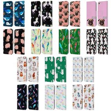 OFFICIAL HAROULITA ANIMALS LEATHER BOOK CASE FOR APPLE iPOD TOUCH MP3