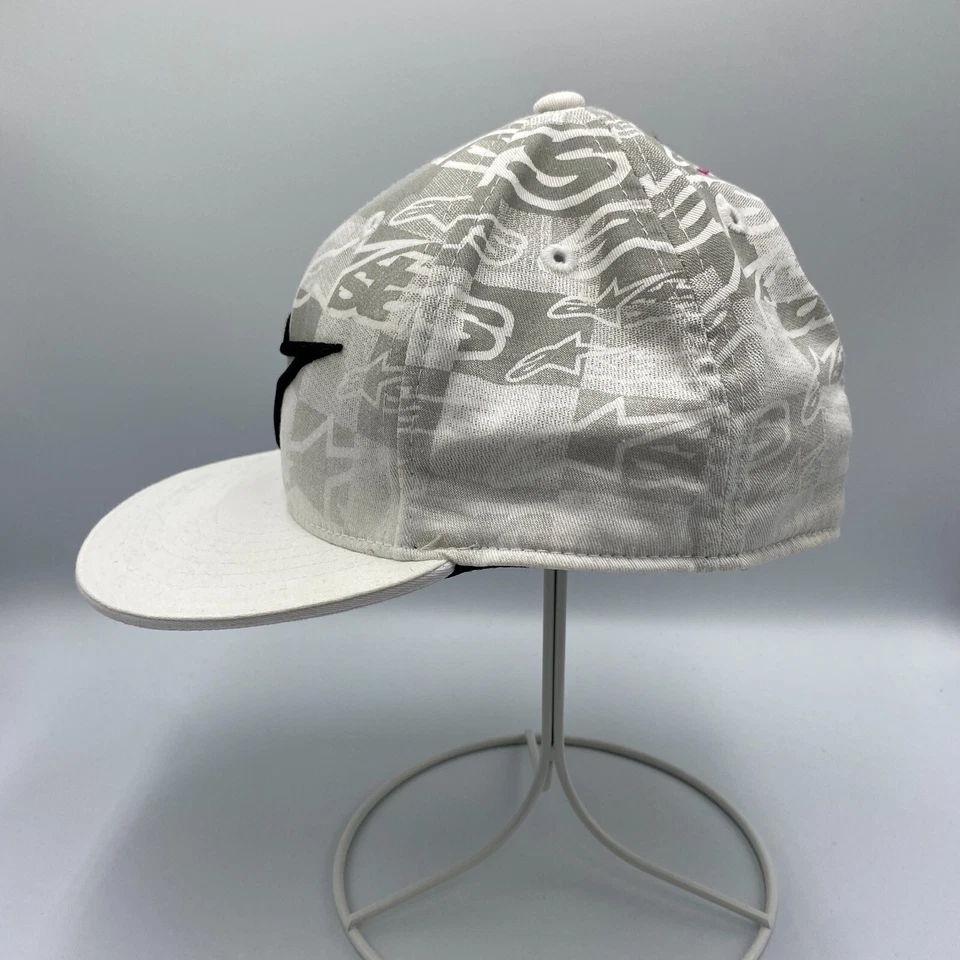 Alpinestars резинке шляпа крышка размер маленький средний 6 7/8 - 7 1/4 белый - Изображение 2 из 4