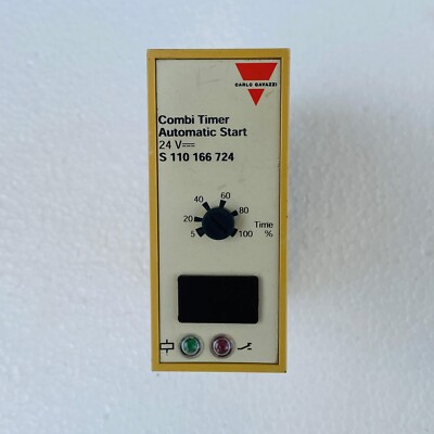Carlo Gavazzi S 110 166 724 Combi Timer Automatic Start