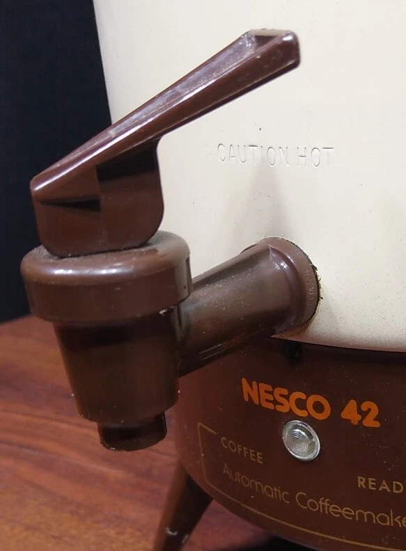 Vintage Nesco 42 Cup Automatic Coffee Maker Aluminum Electric Percolator - Image 4 of 4