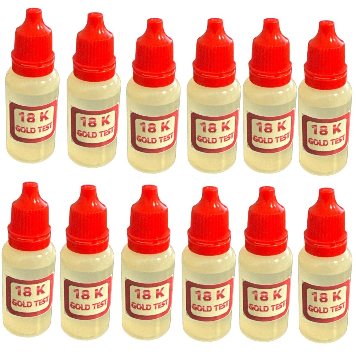 18K Gold Testing Solution Gold Testing Acids Check Gold Authenticity  12pcs/Box | eBay