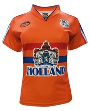 Holland Women Arza Soccer Jersey 100% Polyester.